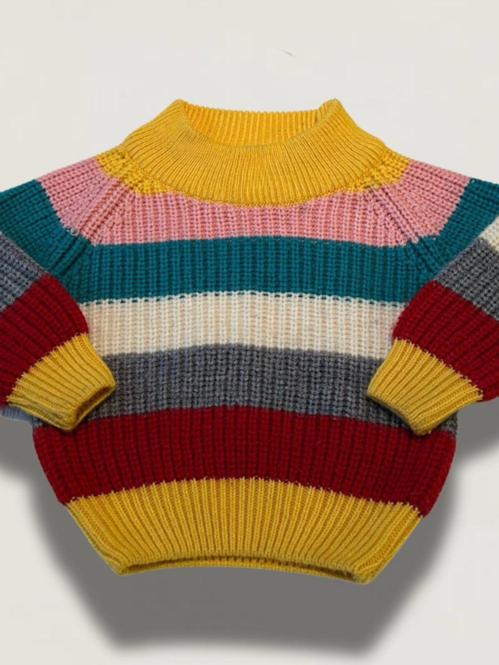 Vintage-Inspired/Y2K Crayon Flakes - Knit Sweater